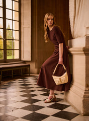Robe en maille Laura