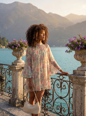 Robe en soie Romane