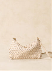 Sac Violette petit tressé