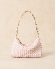 Sac Violette petit tressé