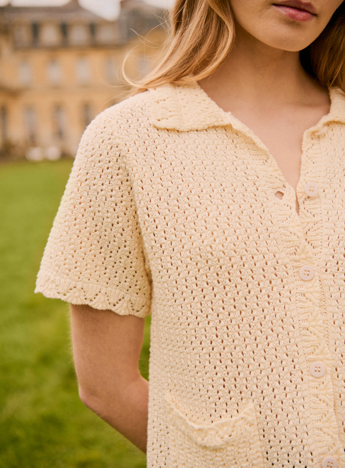 Chemise en maille Mina