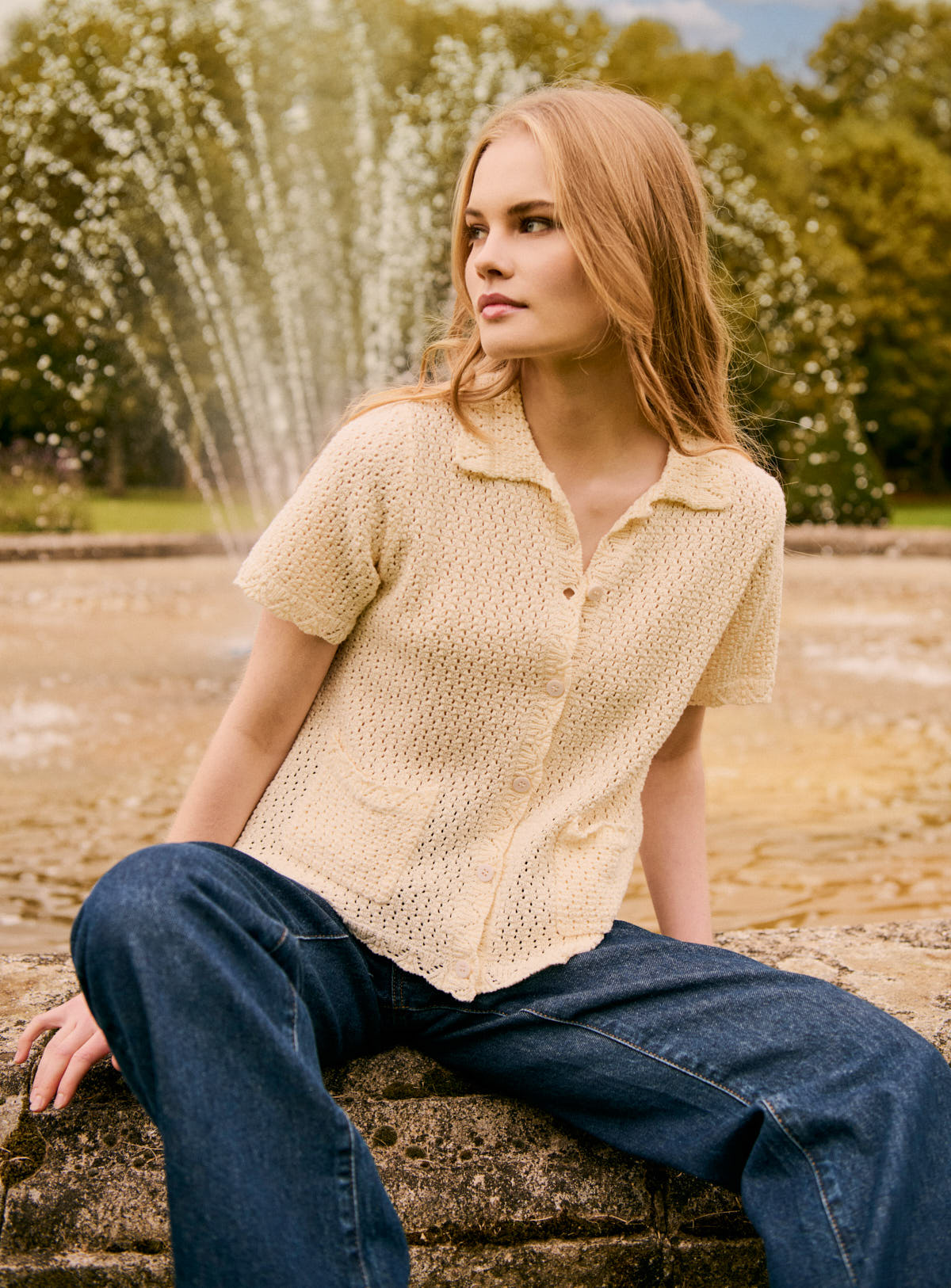 Chemise en maille Mina