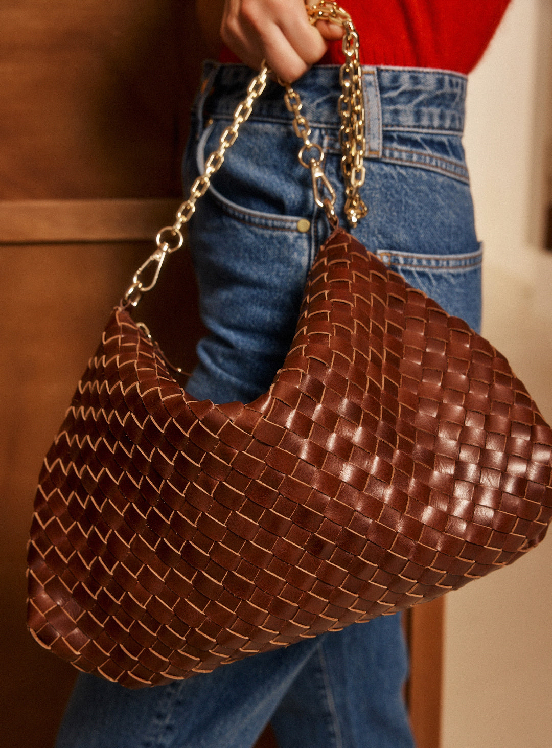 Sac Violette XL tressé