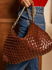 Sac Violette XL tressé