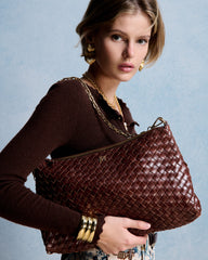 Sac Violette XL tressé