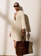 Robe en maille Lea