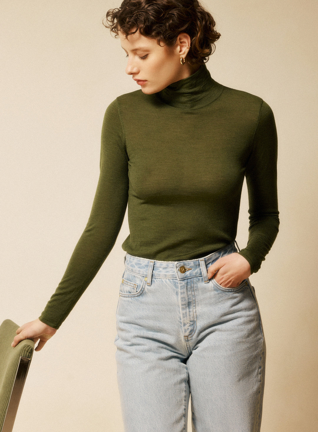 Sous-pull en maille Mania