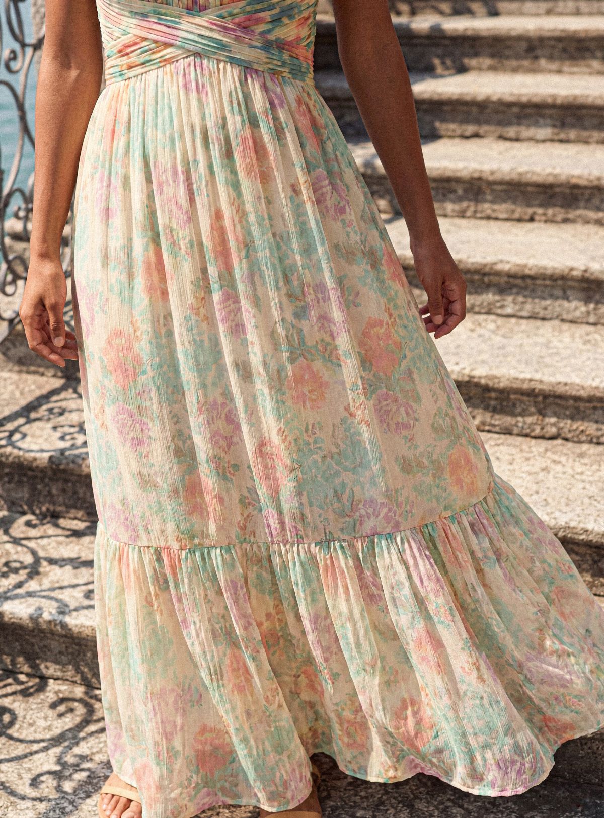 Robe en soie Elena