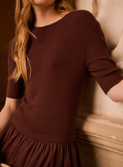 Robe en maille Laura