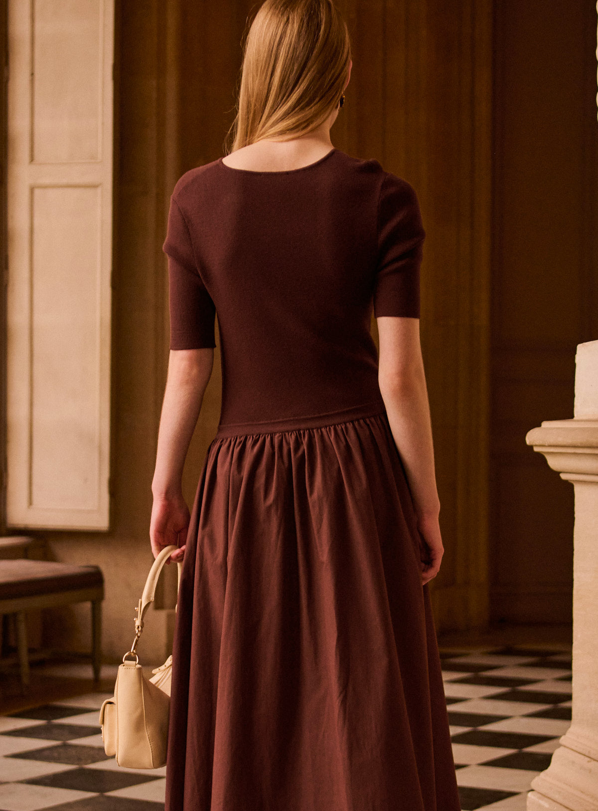 Robe en maille Laura