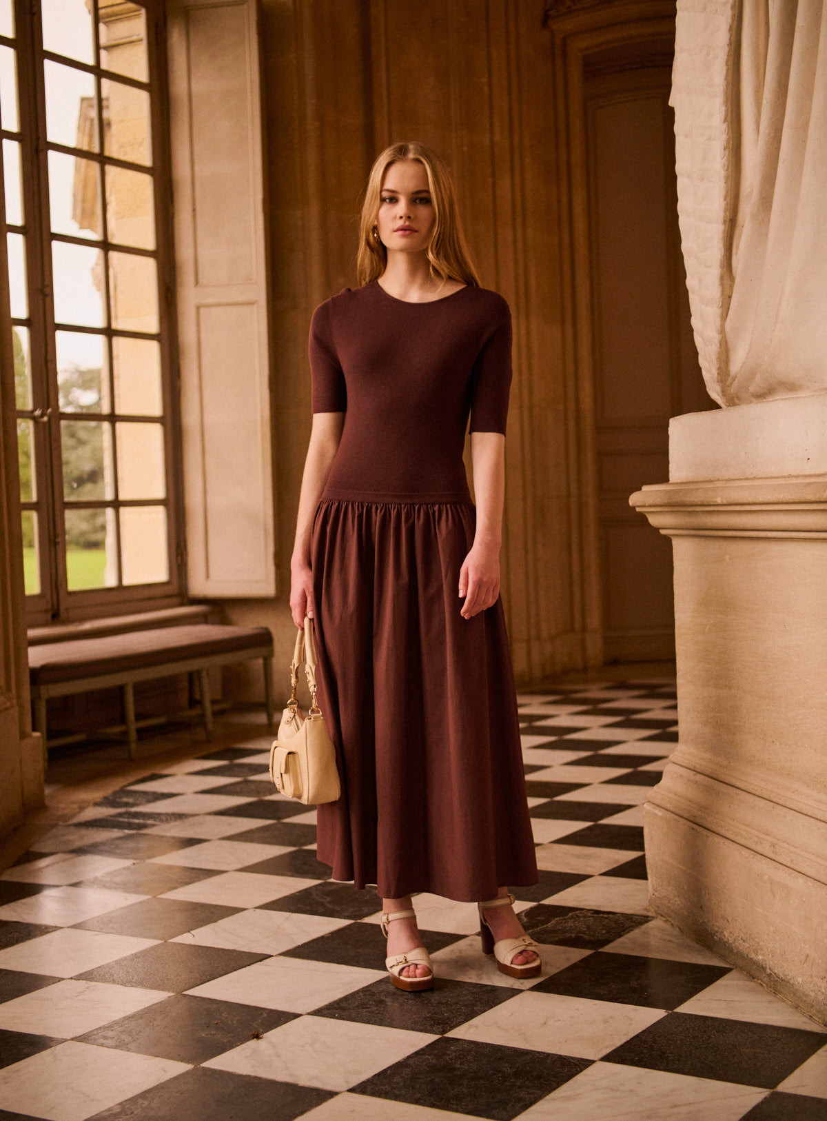 Robe en maille Laura