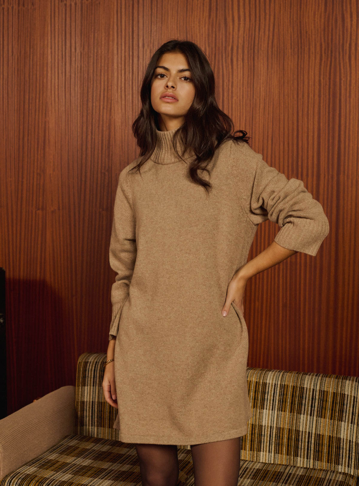 Robe en maille Roxane