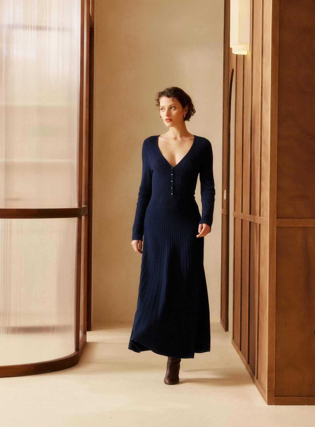Robe en maille Edna
