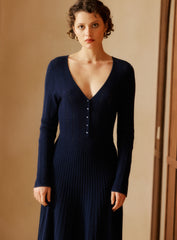 Robe en maille Edna