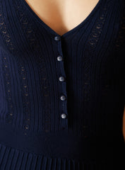 Robe en maille Edna