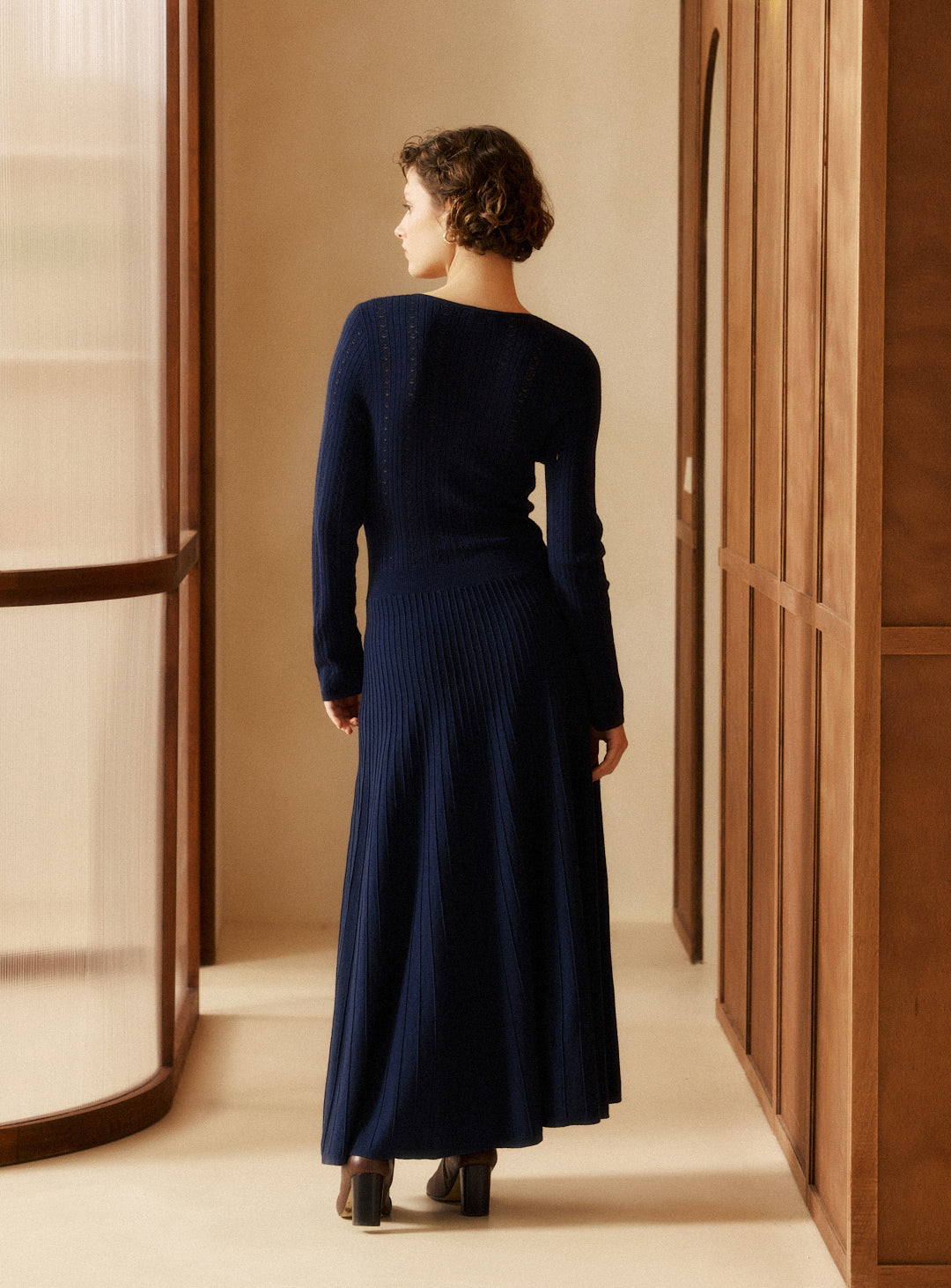 Robe en maille Edna