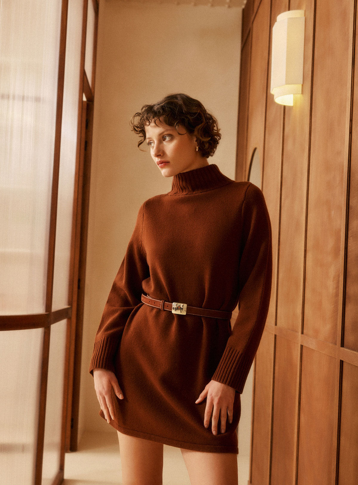 Robe en maille Roxane