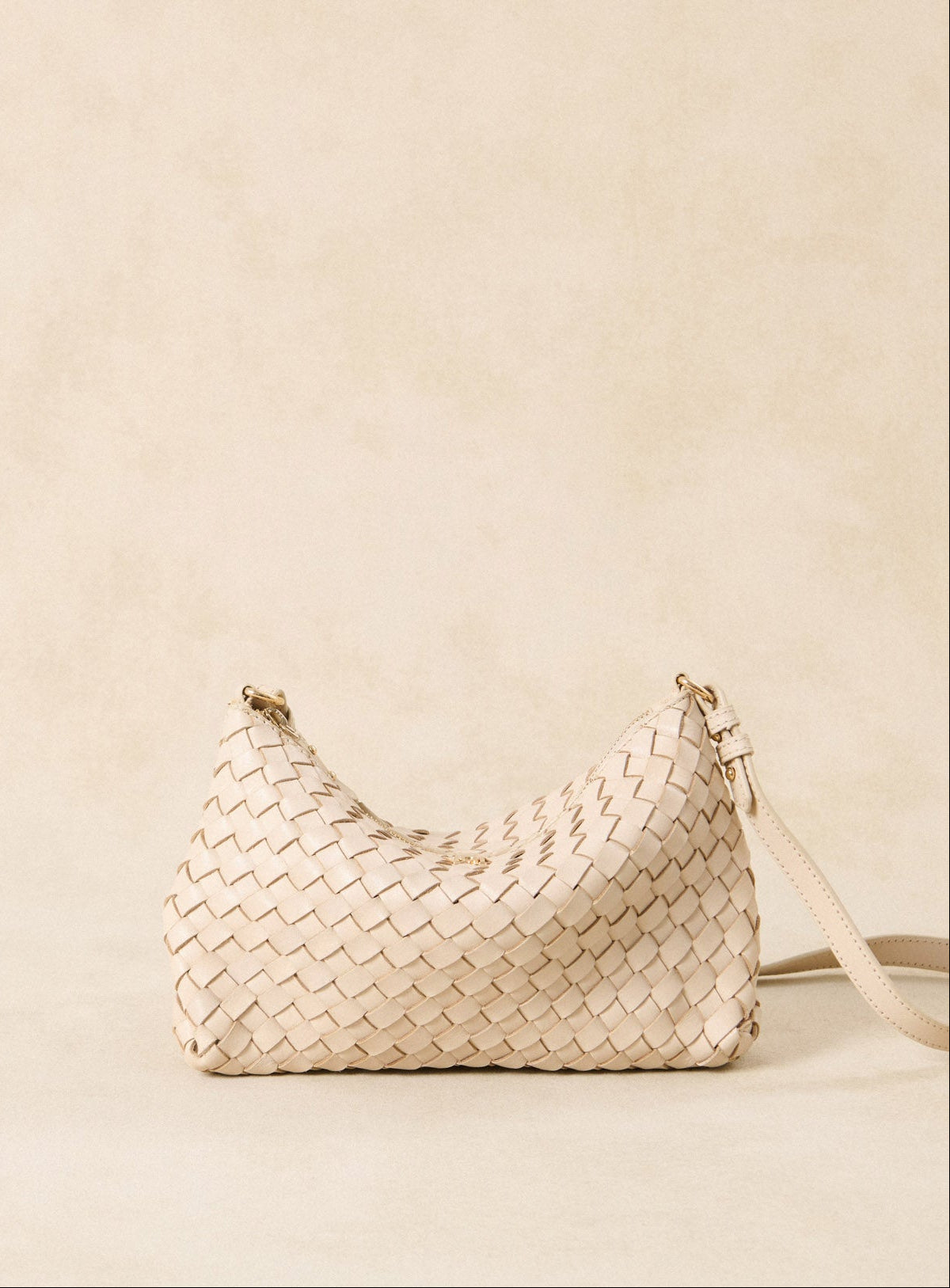 Sac Violette petit tressé