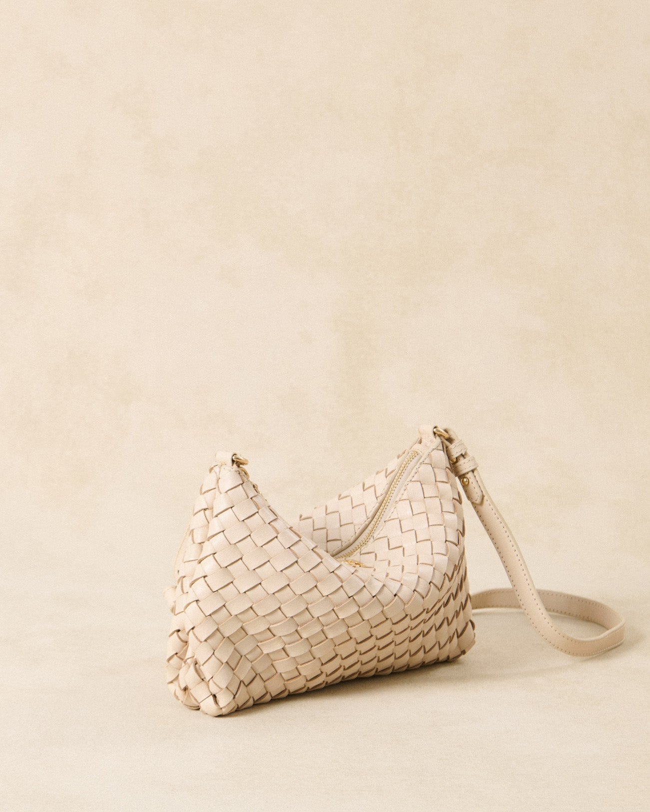 Sac Violette petit tressé