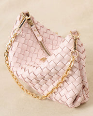Sac Violette petit tressé