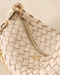 Sac Violette petit tressé