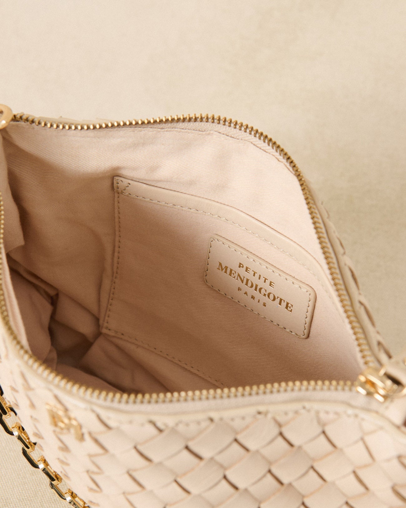 Sac Violette petit tressé