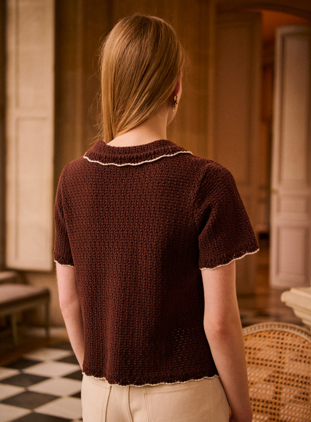 Chemise en maille Mina
