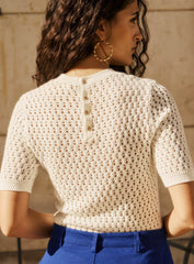 Top en maille Mona