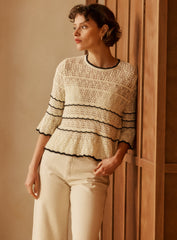 Top en maille Melina