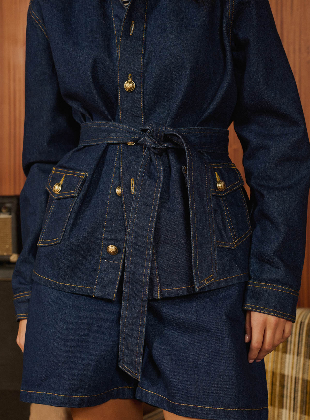 Veste en jean Trésor